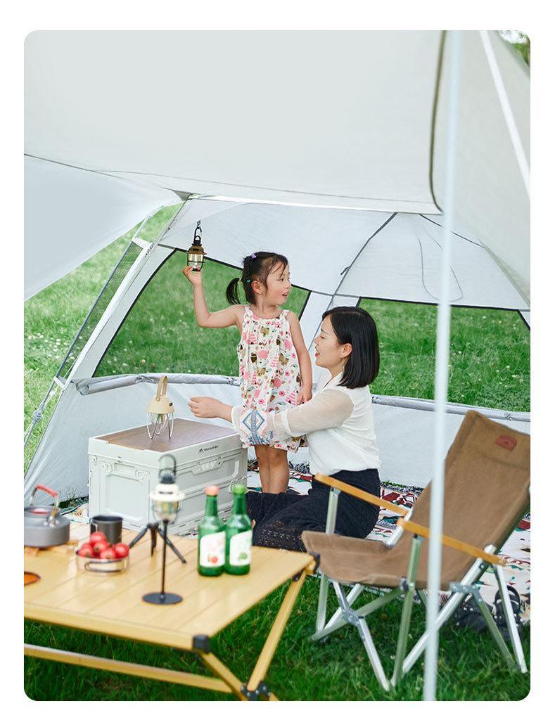 Mountain Guest Quick-Open Three-Sided Mesh Beach Tent