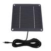 4W 12V Solar Panel Waterproofing Efficient Monocrystalline Type C Solar Panel   for Garden Lamps Security Cameras