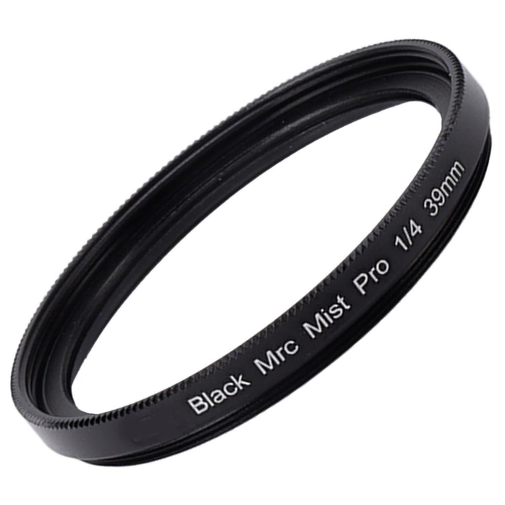 Black Soft Filter 1 4 Portrait Hazy Waterproof Oil Resistant Camera Lens Filter for Video Scenery 39MM