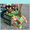 Porte-clés Peluche Teckel Pilote Animal Mignon Accessoire Pour Clés Et Sacs