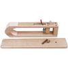 Tosnail Wood Leather Craft Hand Stitching Pony Horse Leather Clamp with Pre Wrapped Leather Clamp