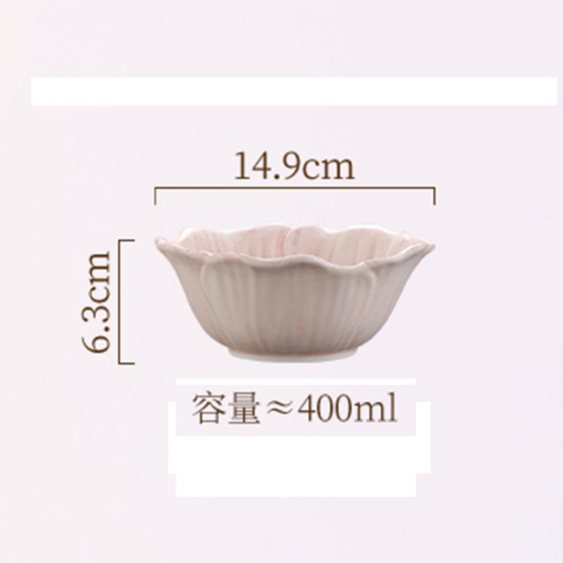 Relief Purple Floral Ceramic Plate Dessert Plate Pasta Dish Soup Bowl Salad Bowl Snack Bowl Molecular Cuisine Creative Tableware
