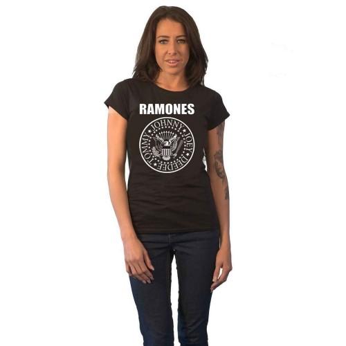 Ramones T-skjorte i bomull for segl for kvinner/damer