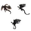 7Pcs 3D Dinosaur Dragon Wall Sticker DIY Living Room Halloween Party Decal Decor