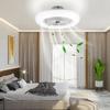 30W LED Ceiling Fan with Light and Remote Control E27 Light Ceiling Light