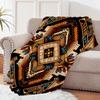 Flannel Throw  Ethnic Patterns Print Blanket Super Soft Cozy Sofa Nap Blanket Home Perfect Home Gift for Her