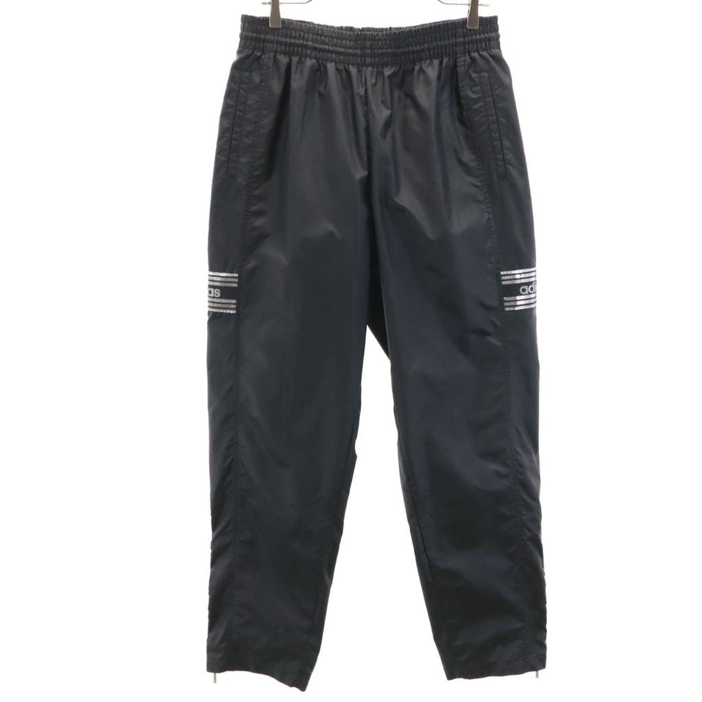adidas 80s Made in Japan Vintage Wind pants L-O black Descente Men's Used