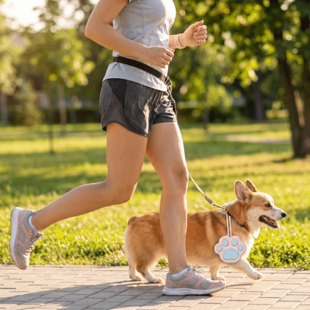Silicone Dog Treat Bag Cat Paw Shape Dog Snack Pockets  Dog Training Accessories