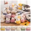 Cheap Bedspread For Bed Plush Velvet Warm Bed Cover Soft Blanket Soild Color Blanket Winter Home Decoration Sofa Bed Cover Home