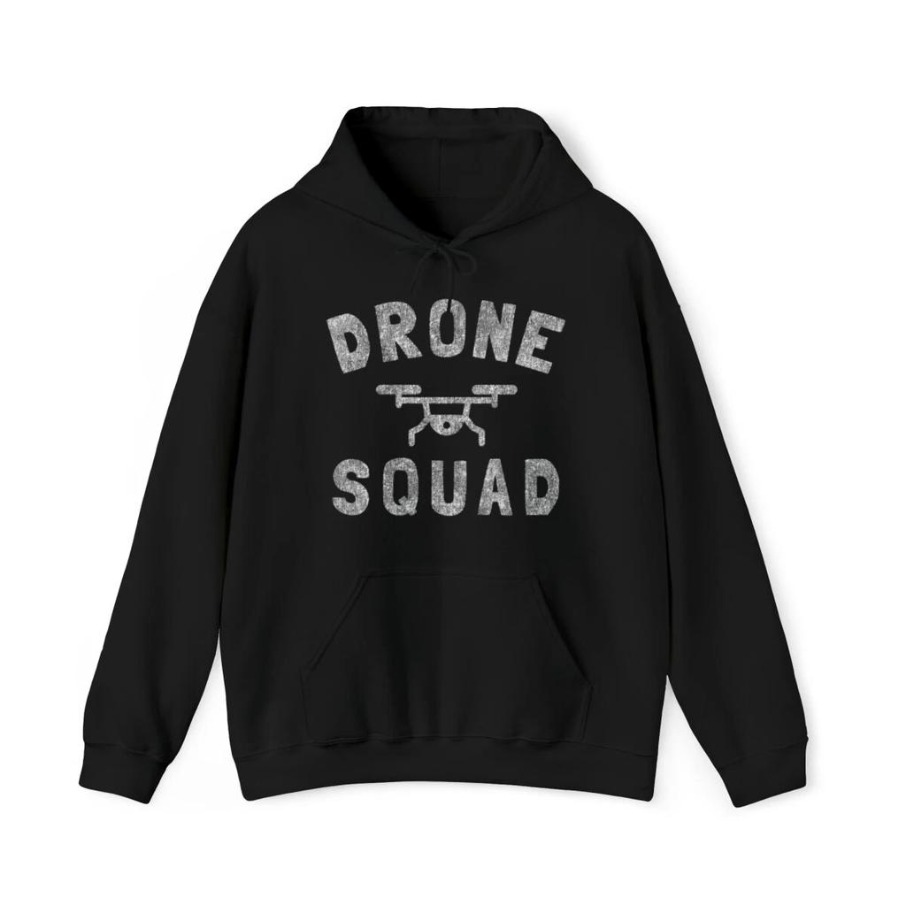 Drone Squad Retro Graphic Hoodie