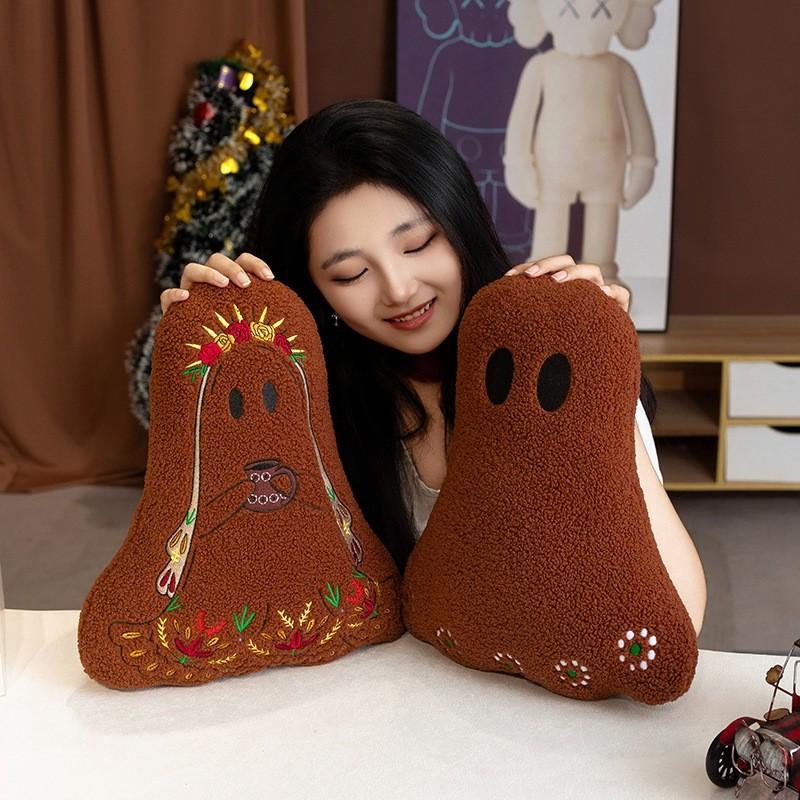 Halloween Ghost Pillow Plush Decor For Kids Gift And Party Activities