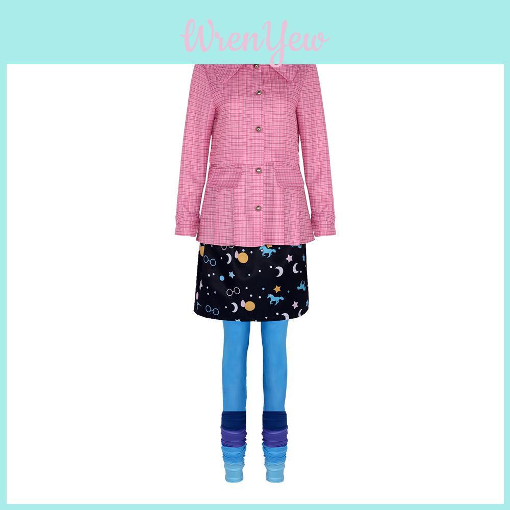 Luna Lovegood Cosplay Costume Set For Halloween Role Play Full Dress