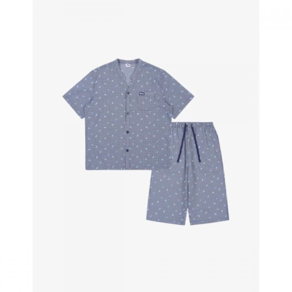 Fila Pineapple Printed Men S Short Sleeve Pajama Set Pjh2610mnay 95