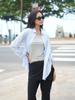 Laengaenlu Poel Bolero T-Shirt(Poel)_Grey