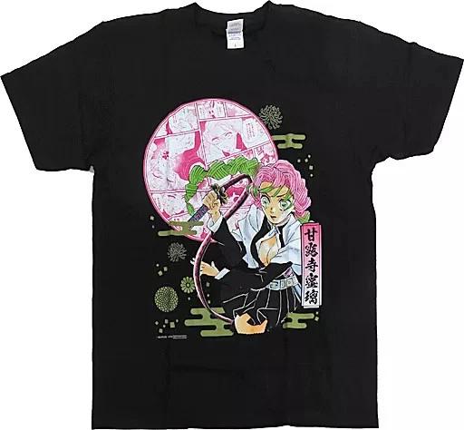Mitsuri Kanroji T-shirt Black L Demon Slayer Jump Digital Subscriber M