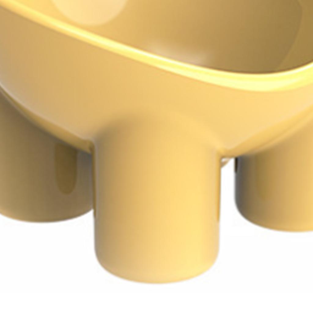 Elevated Pet Bowl Backflow Prevention Multifunctional Ergonomic Tilted Raised Food Water Bowls for