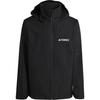 Multi Essentials 2L Rain Jackets Coats Men's Black JM8692