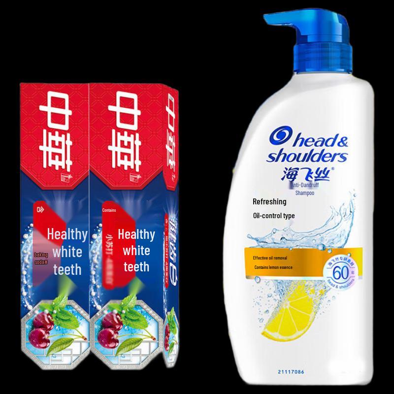 

Zhonghua Healthy White Toothpaste & Refreshing Shampoo Set