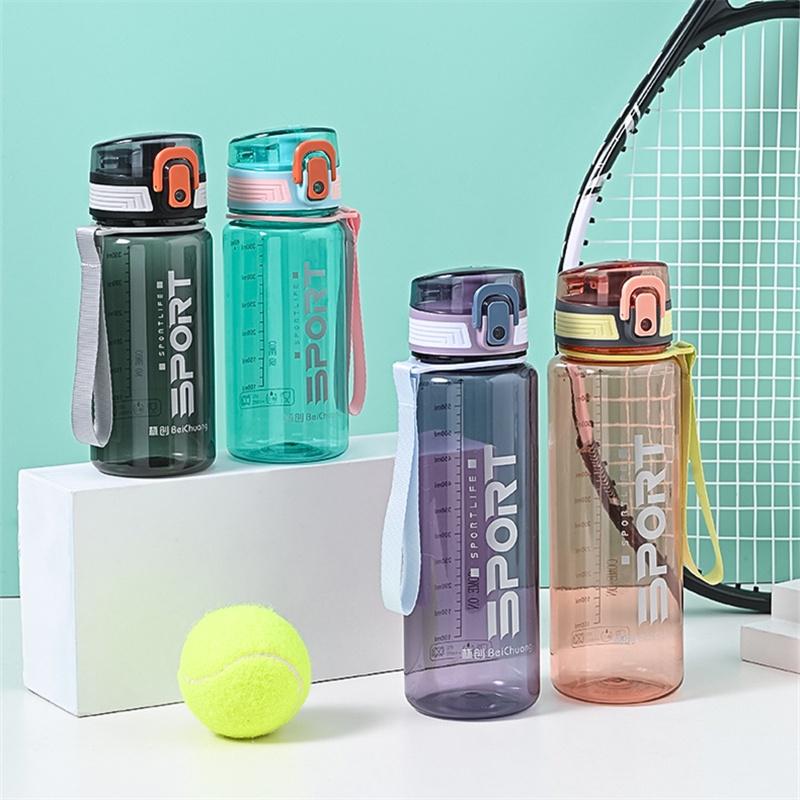 Stylish Plastic Water Cup For Students Ideal For Outdoor Fitness Wholesale Sports Bottle Portable Space Cup 2021 Summer Edition