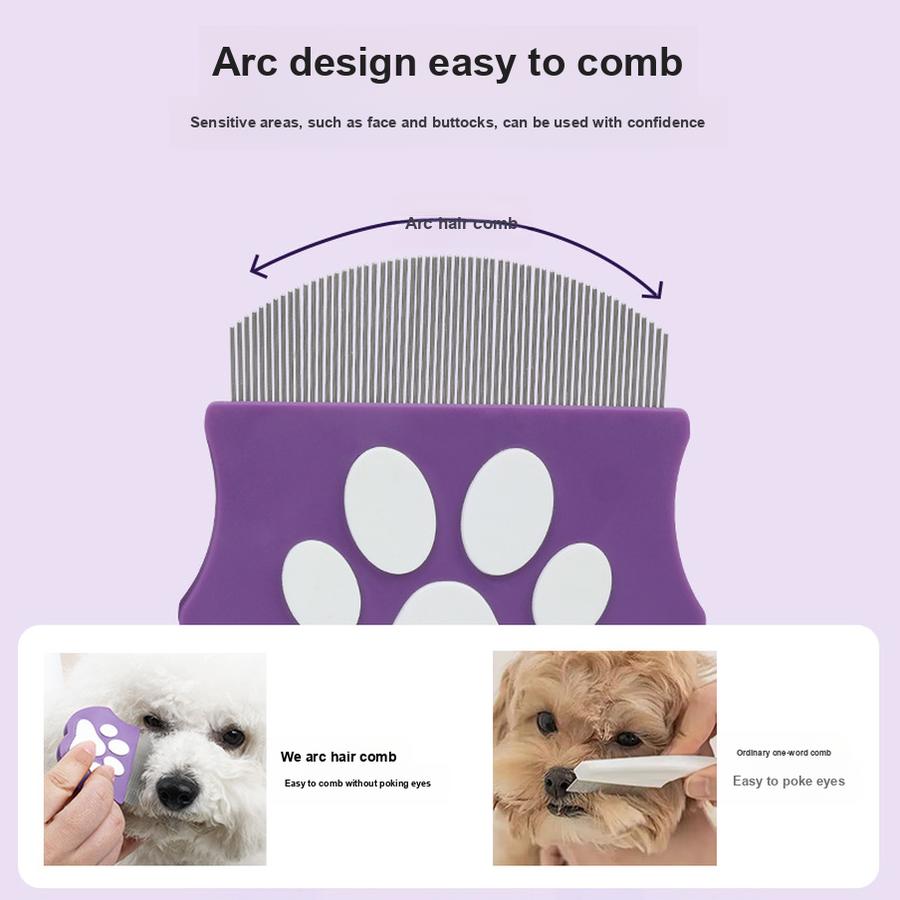 Histotree Pet Comb Dog Mini Face Brush Facial Hair Removal Comb Cat Flea Comb Pet Supplies