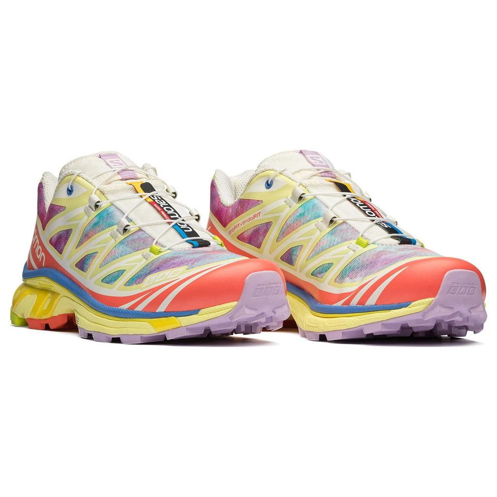 SALOMON XT 6 Berg 4 Schwestern Niedrig geschnitten Outdoor-Schuhe Unisex Iris Blume Gelb L47362100