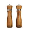 2pcs Manual Salt and Pepper Mill Ceramic Core Pepper Bottle Seasoning Tool Pepper Grinder  Cooking
