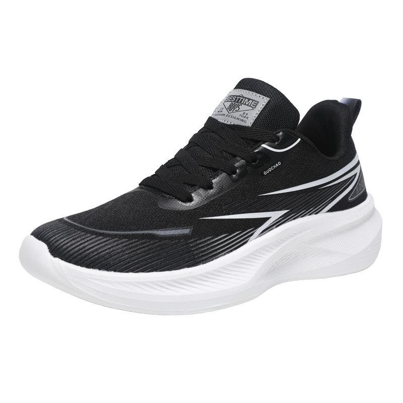 

Running shoes men s shoes professional ultra-light breathable student mesh running shoes soft sole men s shock-absorbing sports shoes spring light and 36