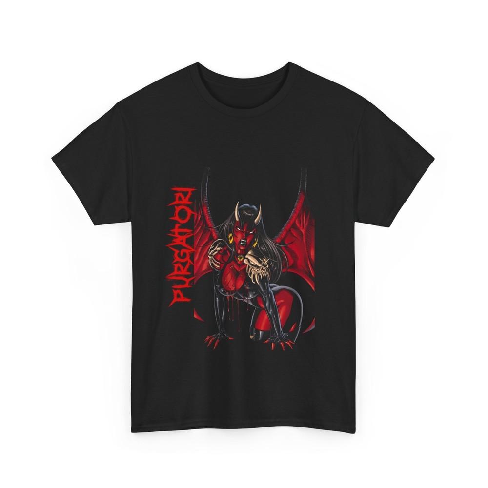 

Purgatori Graphic Tee, Unisex Heavy Cotton Shirt, Gothic Apparel, Retro Comic 3XL