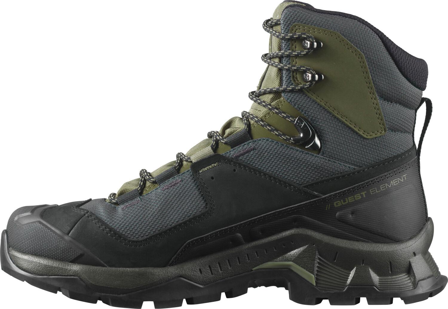 

Обувь для треккинга Salomon Quest Element GTX (L41457100) black/deep lichen green/olive night 46