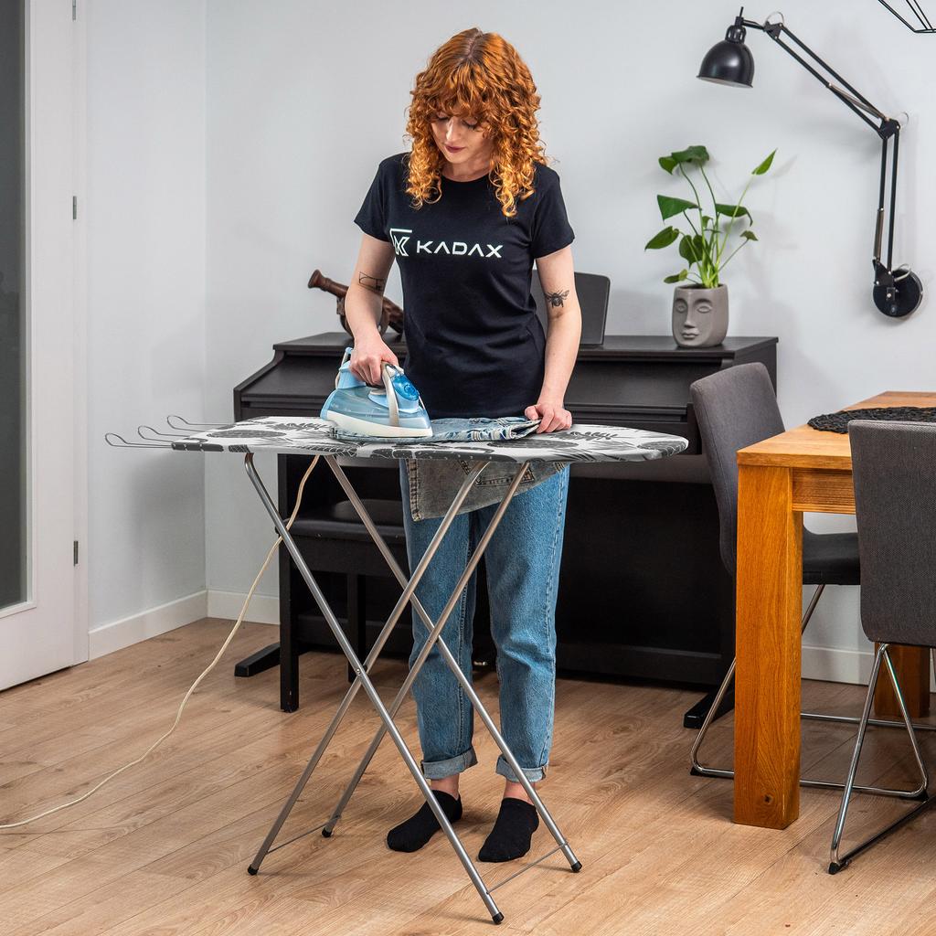KADAX Folding Ironing Board 100x30cm Lightweight Iron Holder Standard