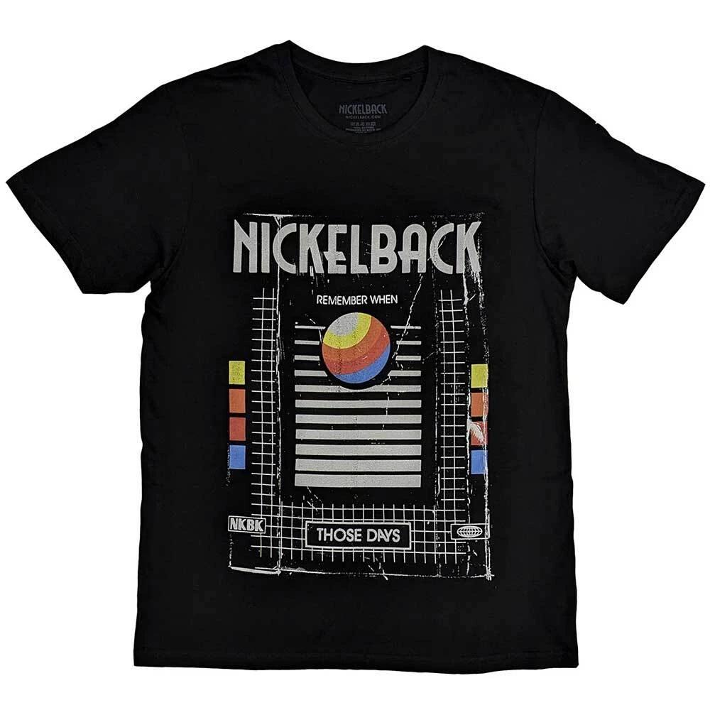Nickelback Unisex T-Shirt: Those Days VHS (Large) 4XL