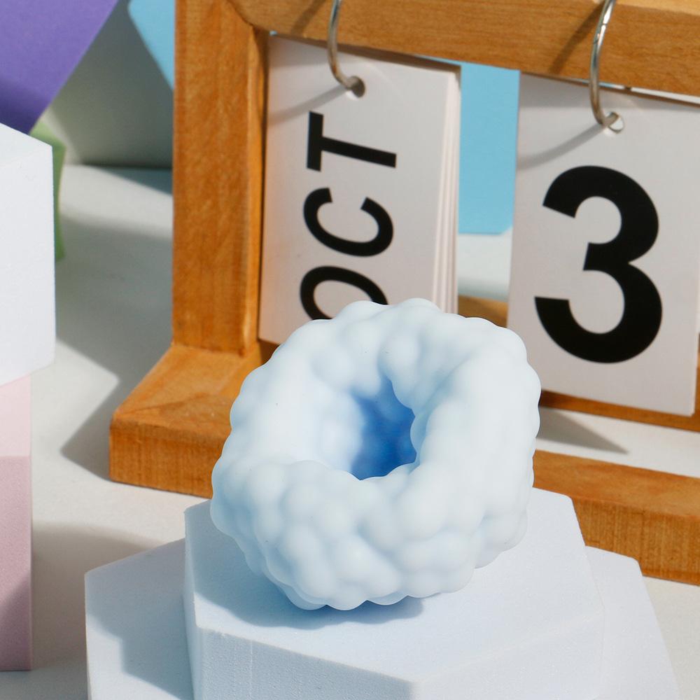 Crunchy Squishy Stress Ball Dual Texture Sensory Toy for Anxiety Relief - Fidget Hand Exercise Relax ADHD Focus Adult Kids Gift