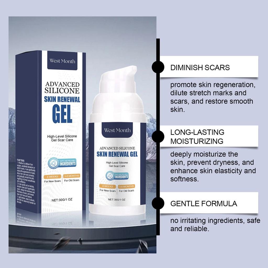 West Month Skin Repair Gel Gentle Nourishing Body Gel For Natural Radiant Skin