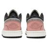 Jordan Air Jordan 1 Low Slip Resistant Abrasion Resistant Low top Vintage Basketball Shoes Women's Black Pink DC0774-101(Team24-)