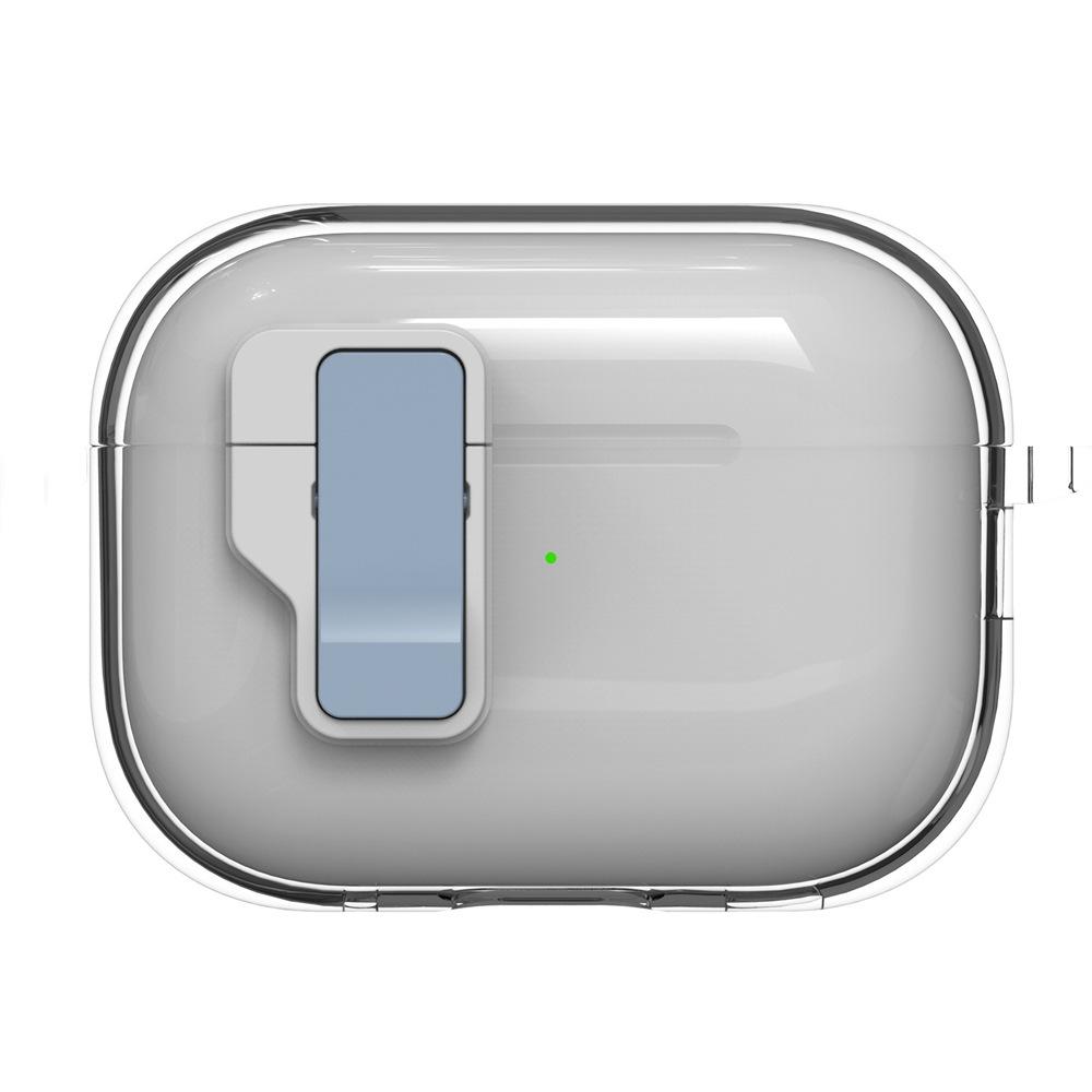 Applicable to AirPods1 Apple Bluetooth headset cover Magnetic automatic switch 1st generation pro1 transparent protective case Simple