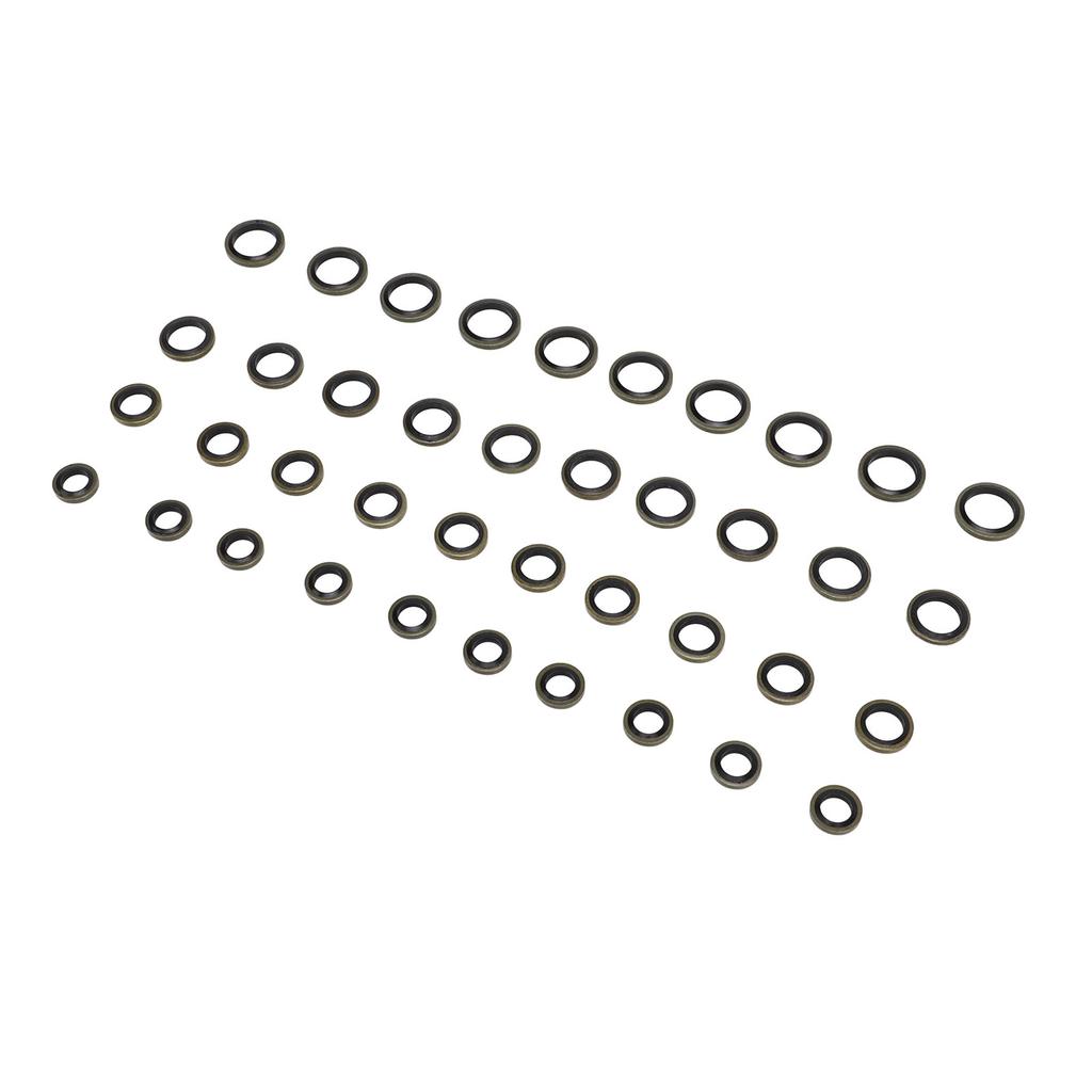 40 Pcs Banjo Bolt Fuel Sealing Washers 3918188 8mm 10mm 12mm 14mm Fuel Line Seals Plate Washers