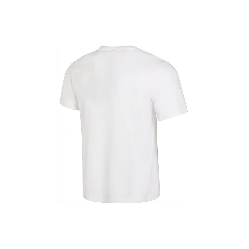 Jordan T Shirts Men's White Crew Neck Moderate Straight Fit FN3714-100