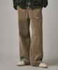 Beodeonteu Basic Wide Corduroy Elastic Pants [Timber]