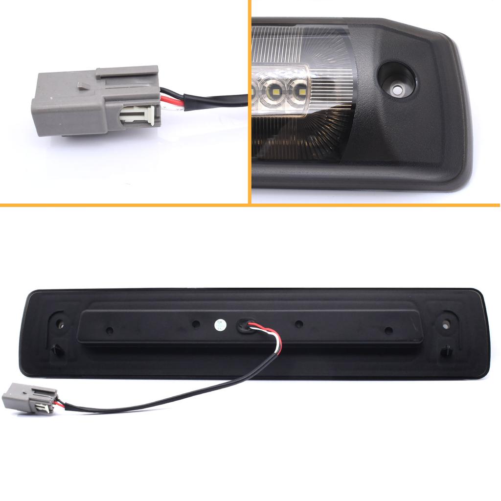 For Chevy Colorado / Canyon 2015-2025 LED Smoke 3rd Tail Light High Mount Third Brake Taillight Cargo Lamp Rear Stop Lights