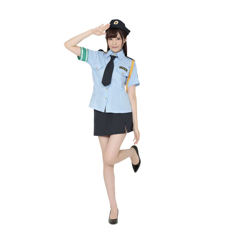 Be With Love Speeding Police Officer Uniform M Size Cosplay Costume Women's