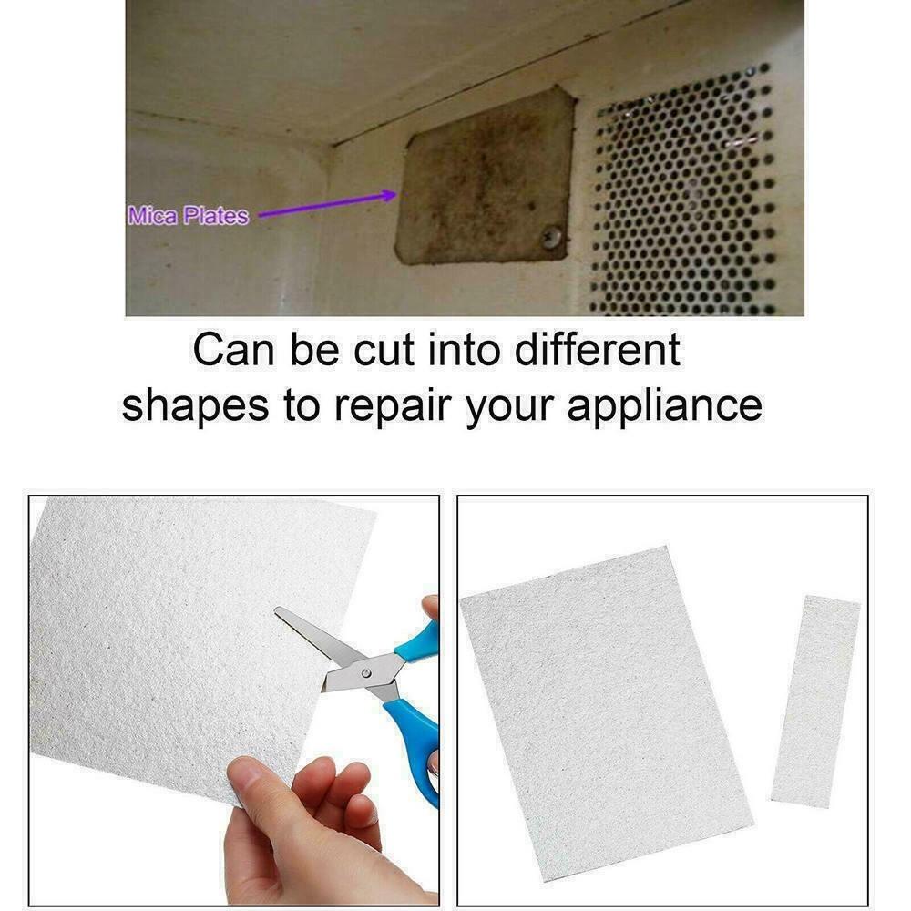 Microwave Mica Plate Replacement Sheet Mesh Warmer
