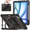 For iPad Air 11 (2025)/(2024)/Air (2022)/(2020)/Pro 11 (2022)/(2021)/(2020)/(2018) Kickstand Cover with Shoulder Strap