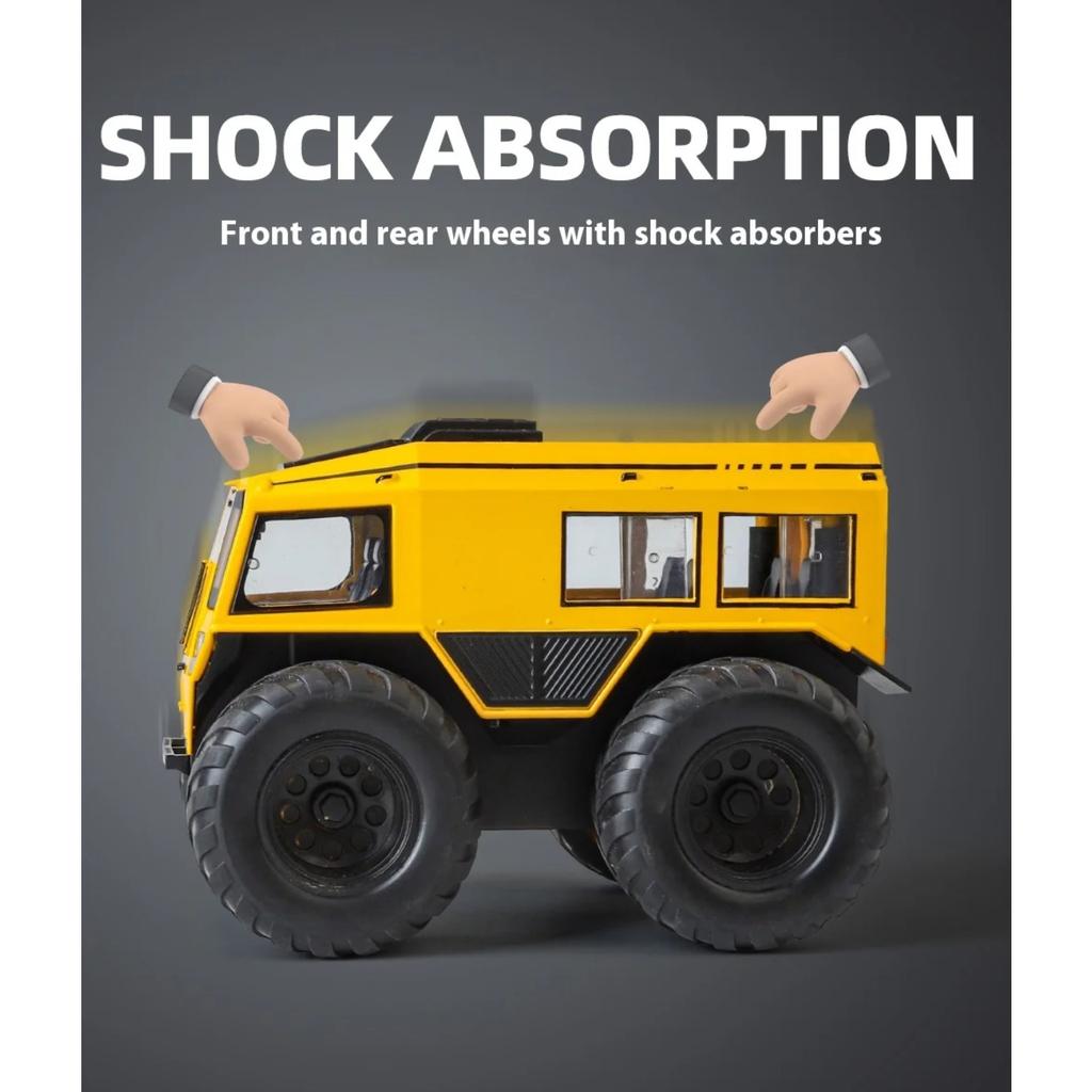 1/24 Scale Sherp ATV Model Car with LED Lights - Realistic Detail for Kids' Adventure Play - Cross-Country Fun, Toy Vehicle