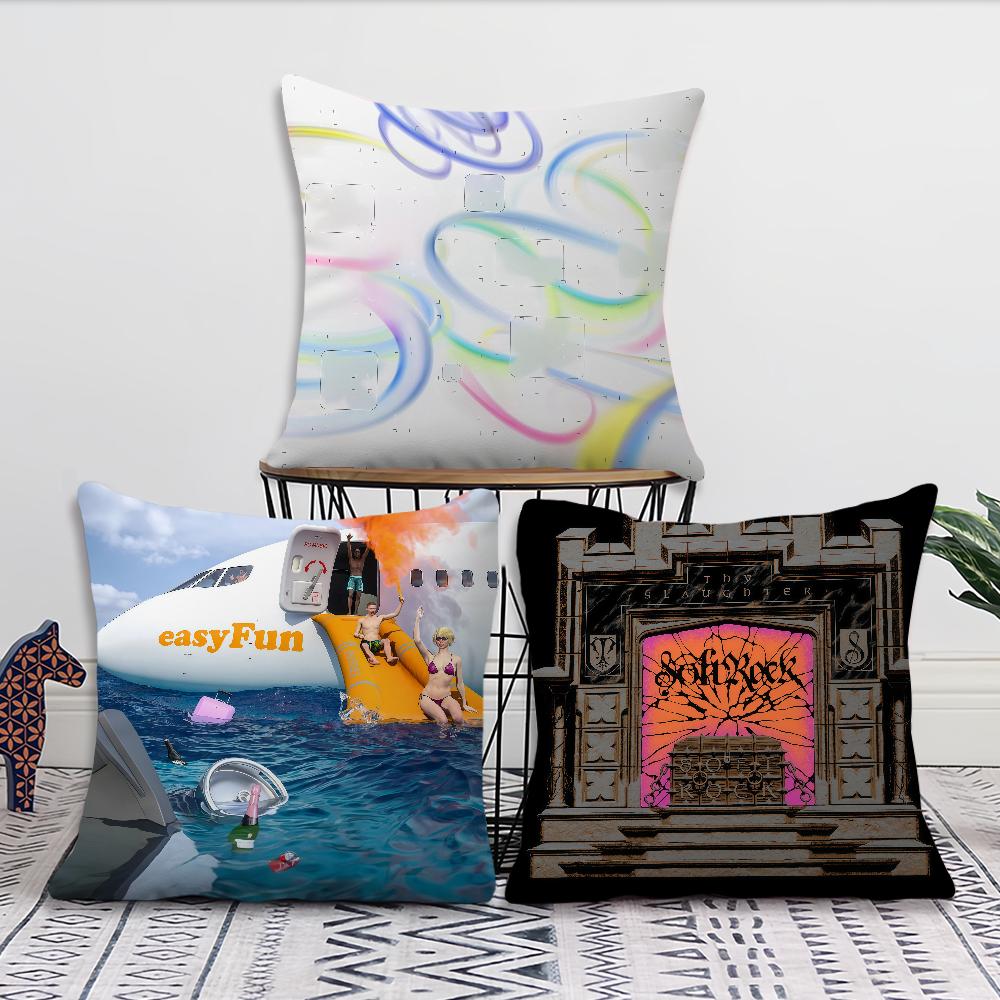 Singer F-Finn K-Keane the finn keane cushion cover For Pillow Printing Sofa Decoration Home Car Room Office Nordic Simplicity
