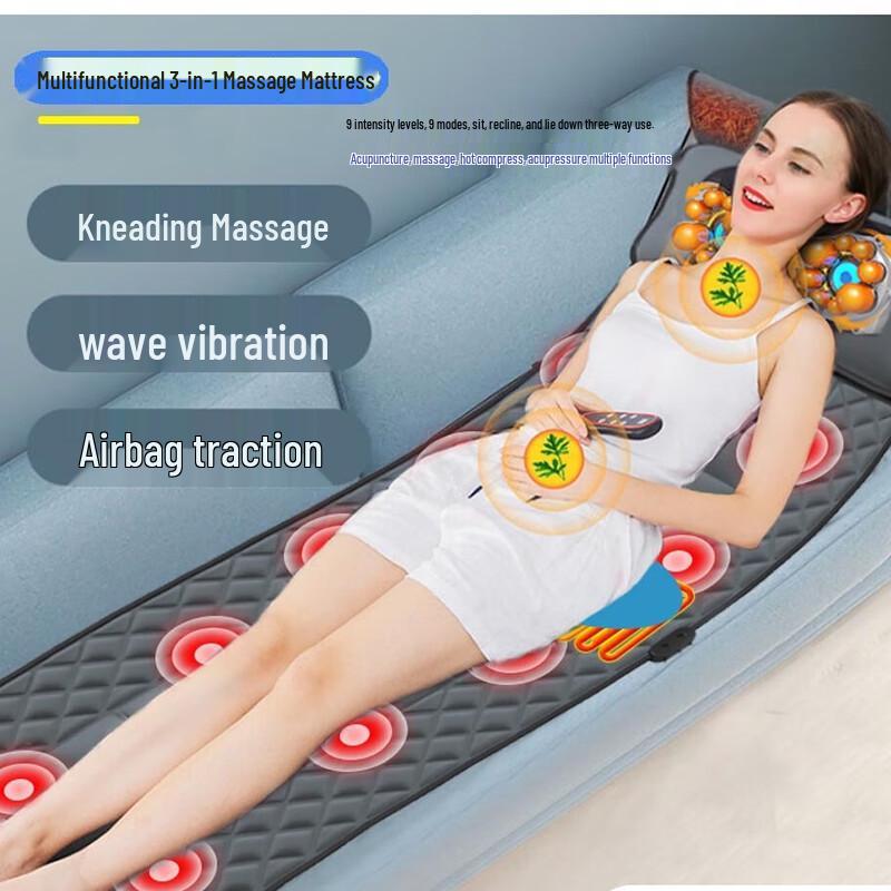Alliance Messenger Foldable Full Body Infrared Heating Massage Cushion