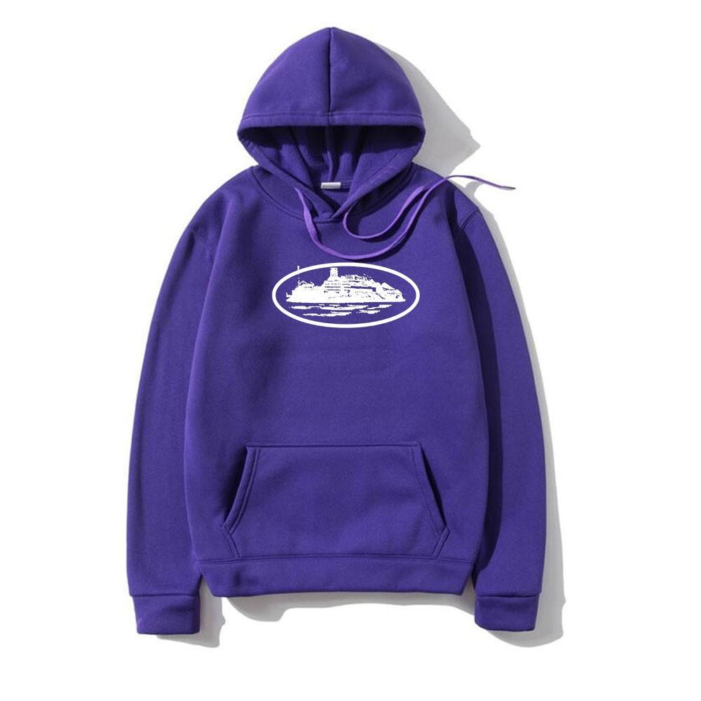 Teufel Stanzmuster Kapuzenpullover Herbst/Frühling Fleece Langarm Lässiges Sweatshirt mit Kapuze für Herren Damen