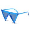 Fashion Y2k Triangle Punk Shades Sunglasses Goggle Women Men Big Frame Steampunk Sun Glasses Trend Windproof Eyewear gafas de so