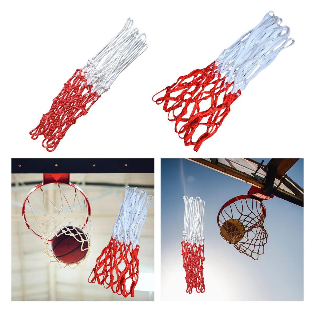 Basketball Net Basketball Rim Heavy Duty Backboard Components Braided