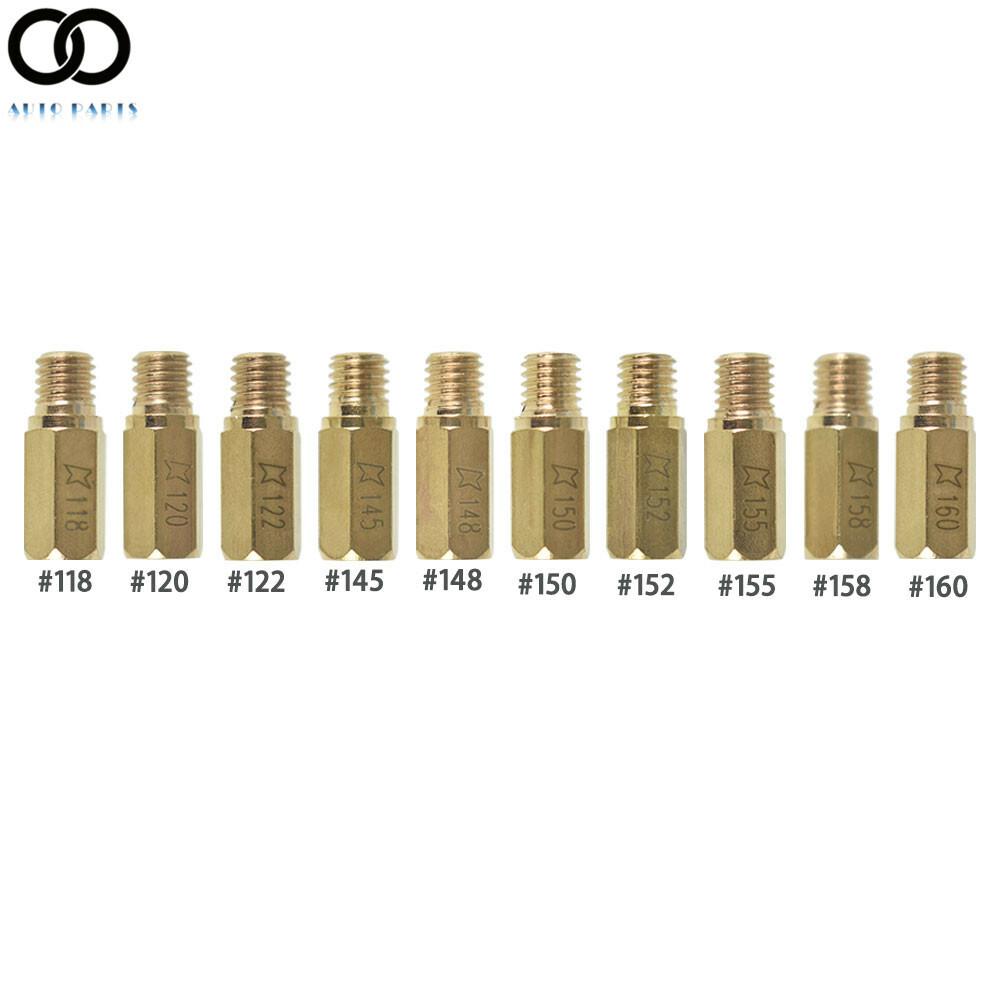 Carb Main Jet For PWK PE OKO KOSO 118,120,122,145,148,150,152,155,158,160