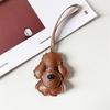 Teddy Dog Pendant Bag Charm Niche Decoration Cute Cartoon Puppy Hanging Accessory Backpack New Car Keychain